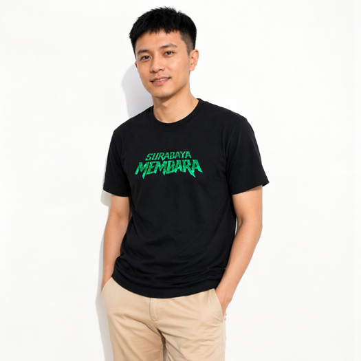 Kaos SURABAYA MEMBARA - Special Down For Life Kalatidha Tour 2026 Tshirt Bahan 100% Cotton | Size S 