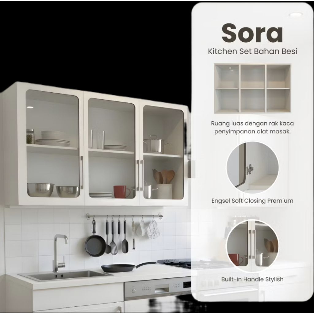 Kitchen set besi stainless