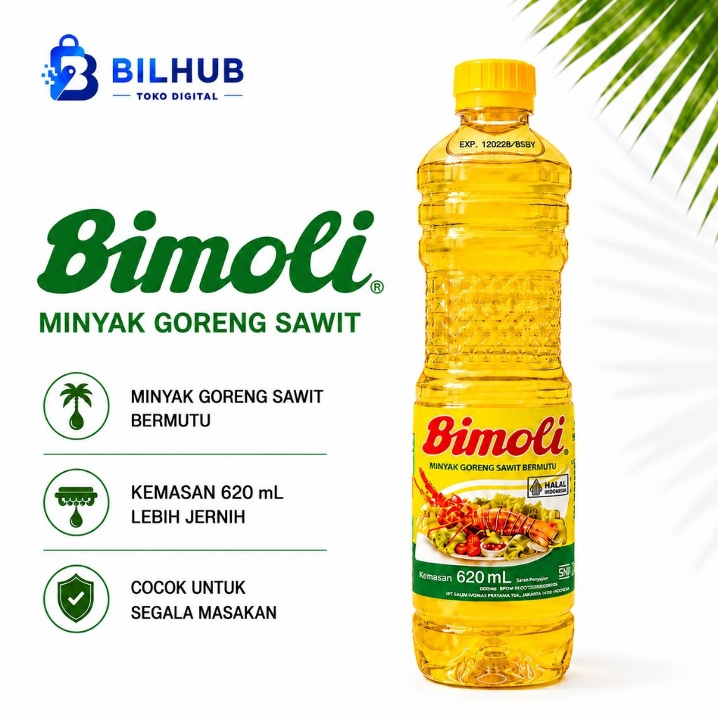 Minyak Goreng Bimoli 620ml