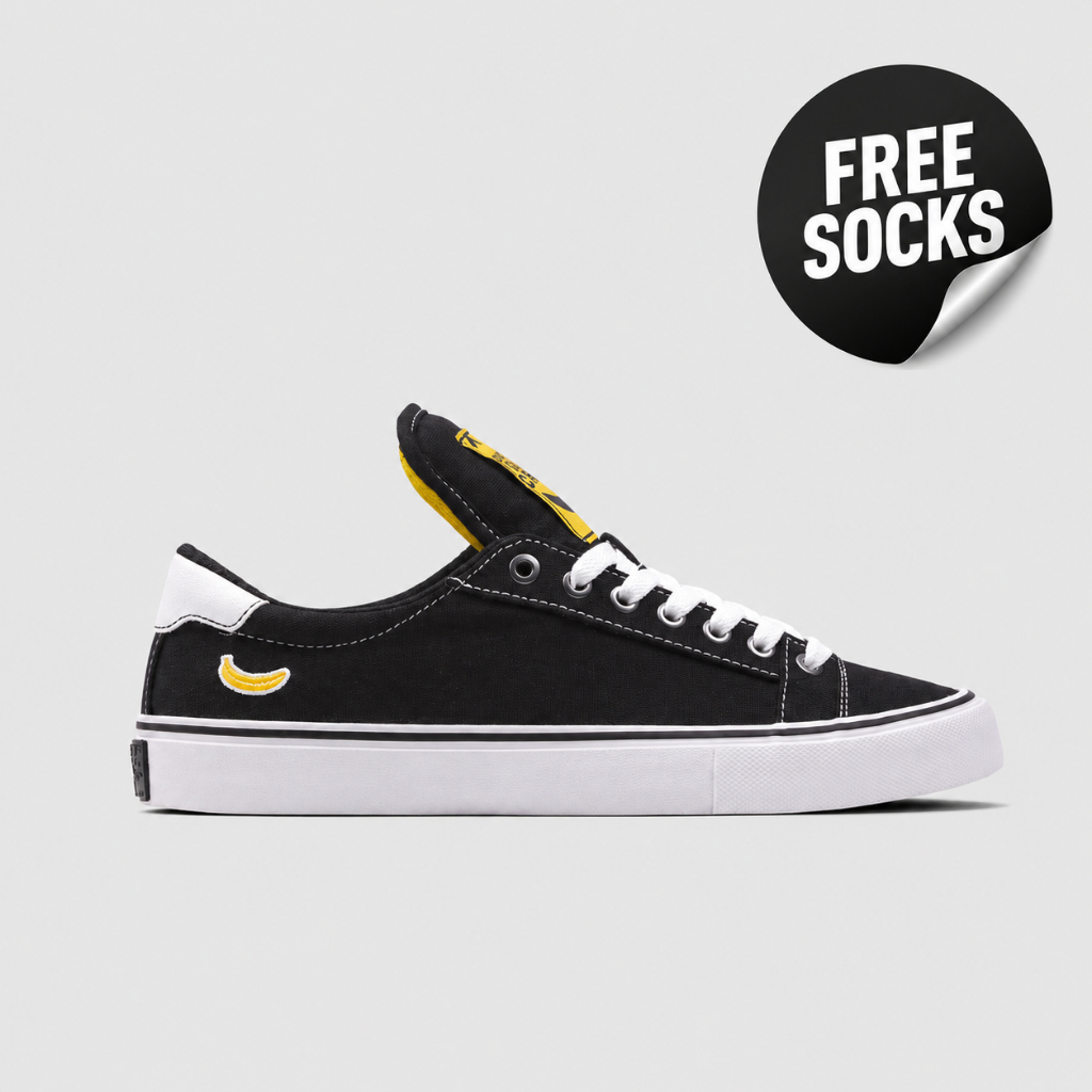 FYC FOOTWEAR - CAVEN CLASSIC BLACK | SEPATU PRIA | SEPATU VULCANIZED