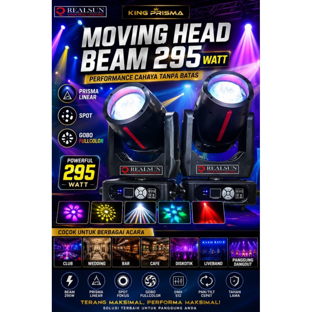 REALSUN 295 WATT KINGPRISMA
