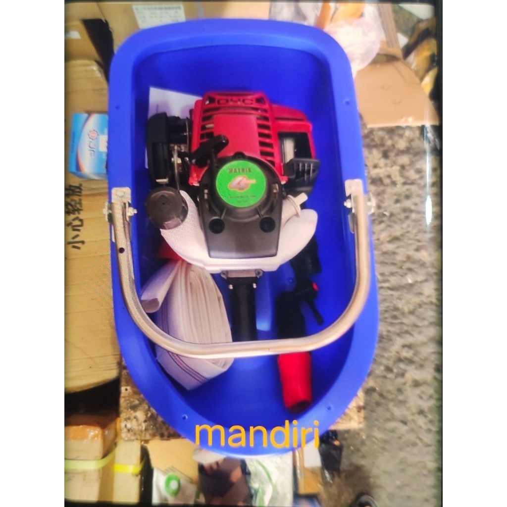pompa air apung 4 tak floating pump fwp435 matrix 4 tak