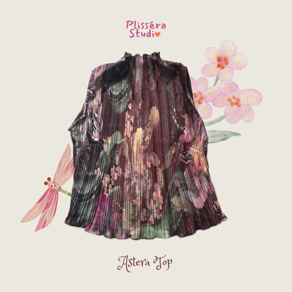 Plisséra Studio - Astera Top | Pleats Top / Inner Pleats / Baju Plisket