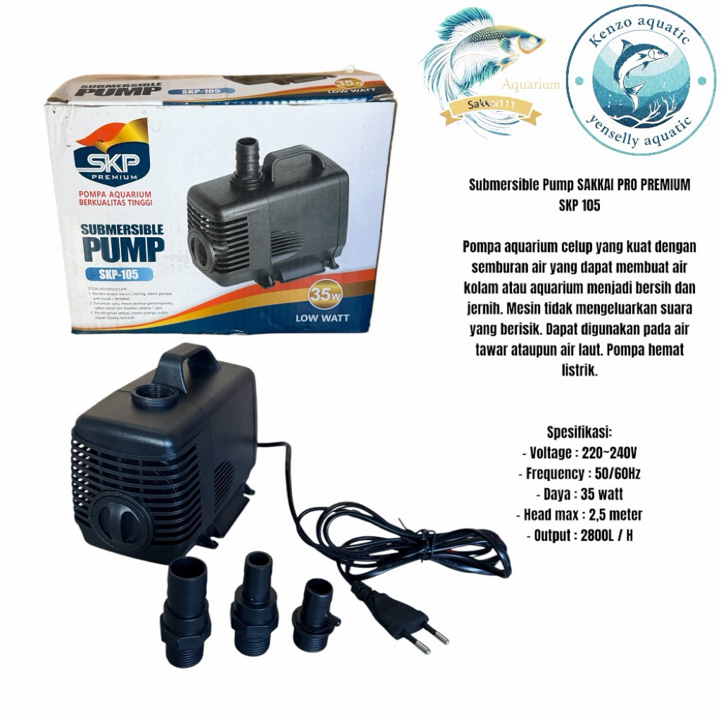 Submersible Water Pump - Pompa Air Celup SKP -105