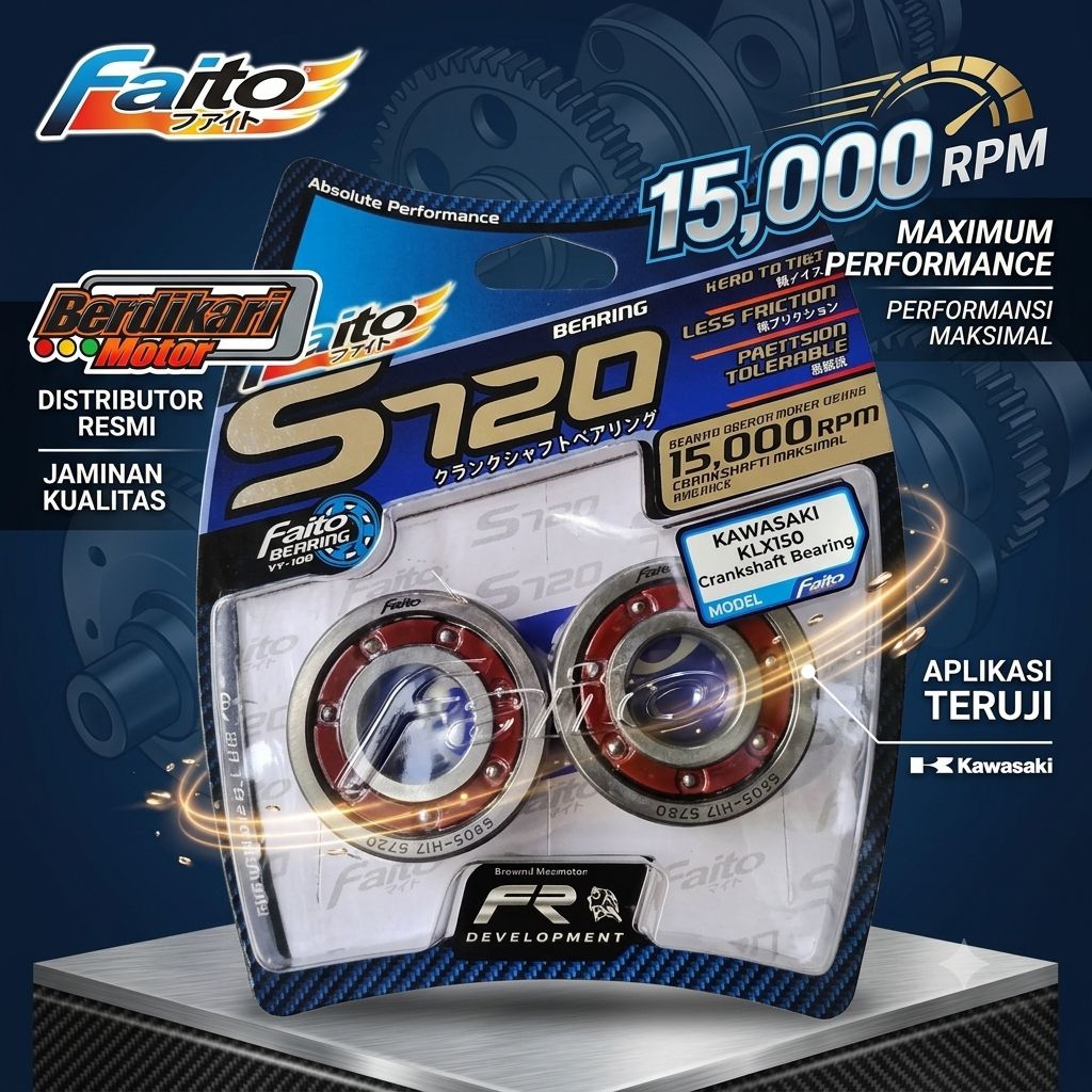 BEARING ASKRUK KAWASAKI KLX150 Faito S720