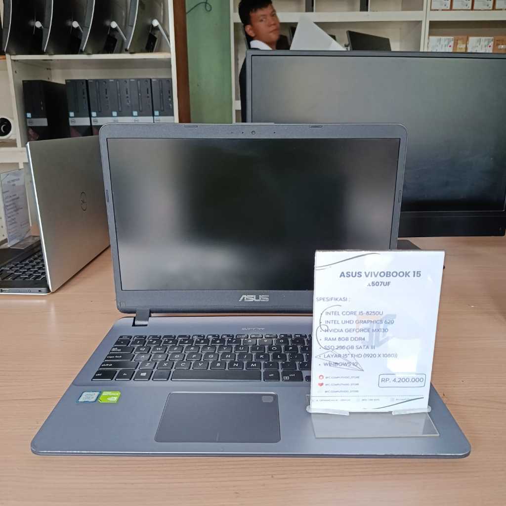 ASUS VIVOBOOK 15 X507UF Intel Core I5-8250U NVIDIA GEFORCE MX130