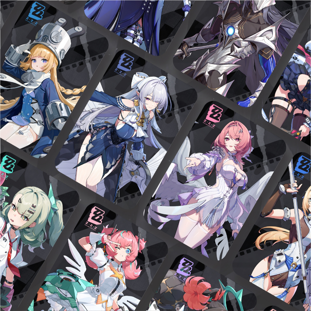 Set Koleksi Photocard Anime Game Zenless Zone Zero ZZZ PC