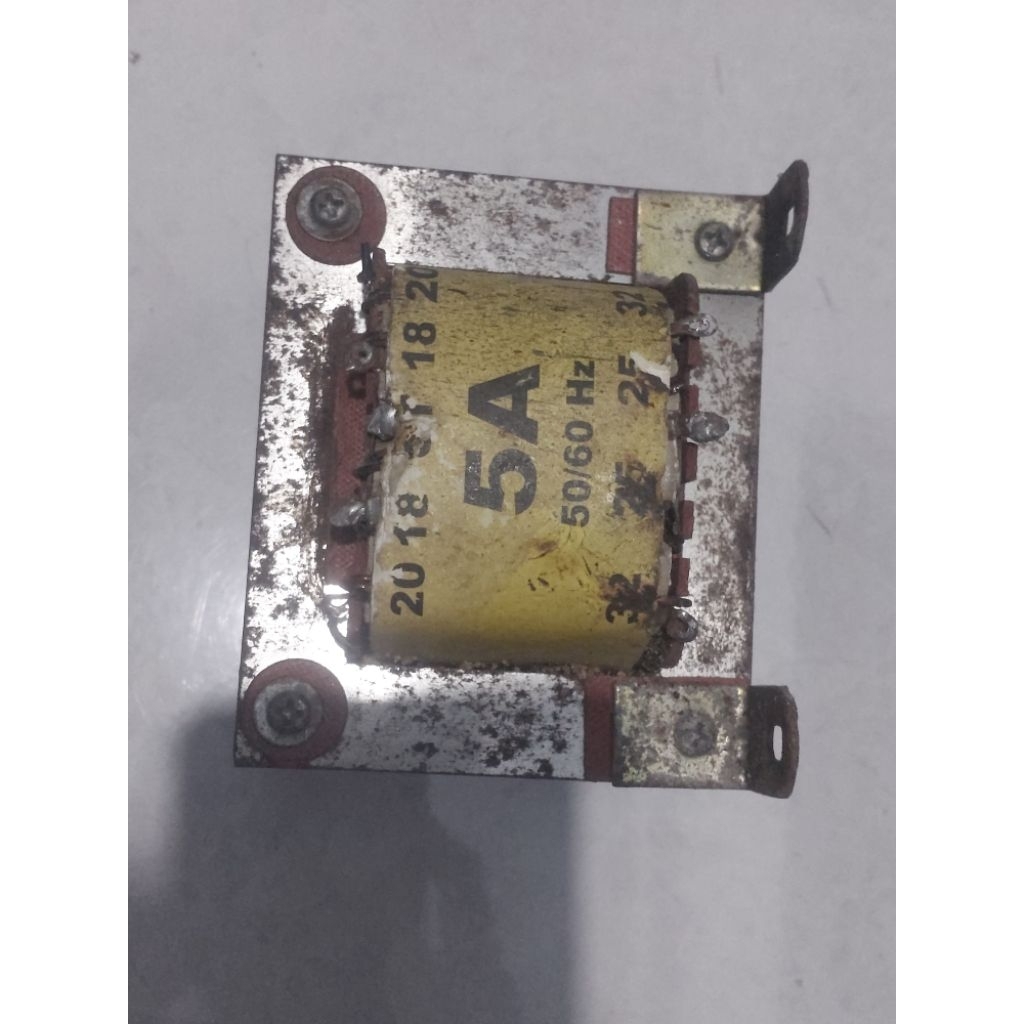 trafo 5A belt besar ct 32v bekas masih normal