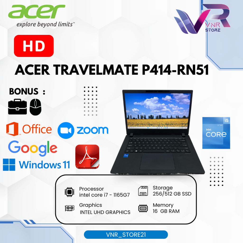 LAPTOP ACER SPIN P414 FLIP 2 IN 1 LAPTOP SECOND UNTUK ANAK SEKOLAHAN, KULIAHAN , KANTORAN DAN LAINNY