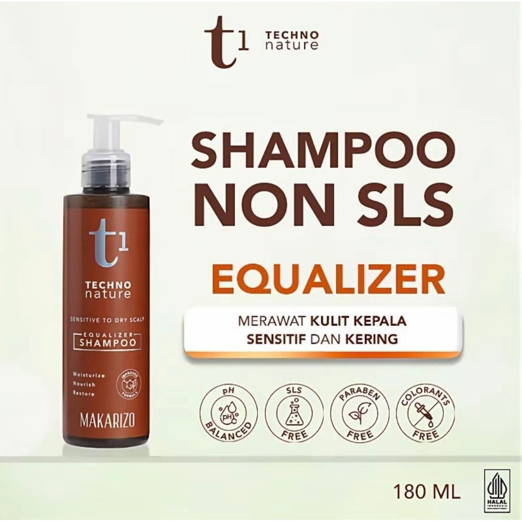 Makarizo Techno Nature Equalizer Shampoo