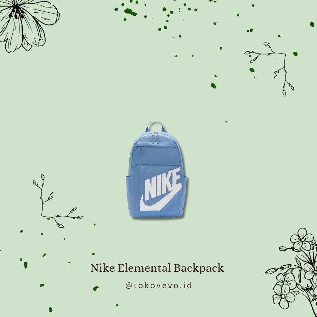 Tas Nike Original - Elemental Backpack Bag (21L) Tas Sekolah