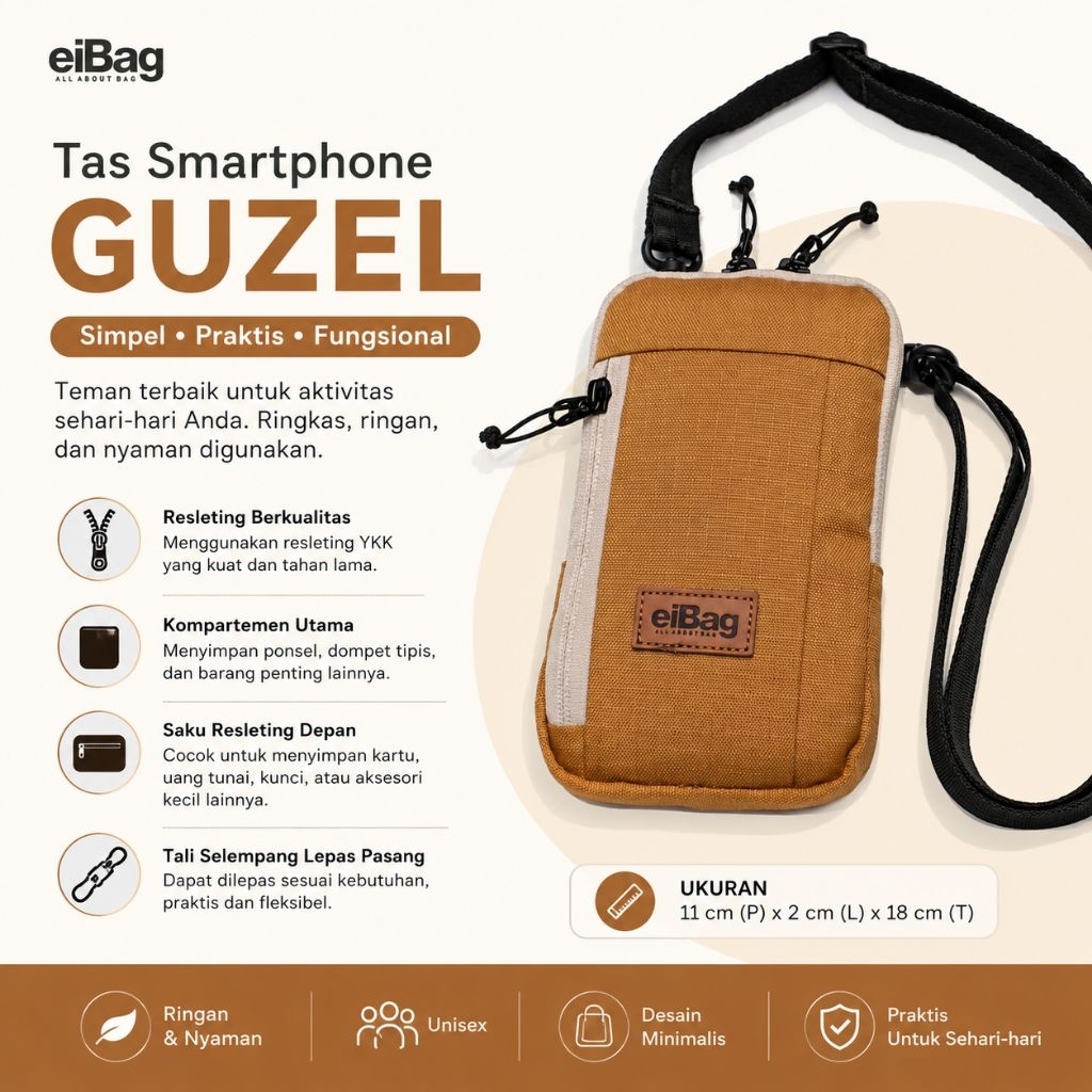 EIBAG - Tas Hp - Tas Selempang - eiBag Guzel