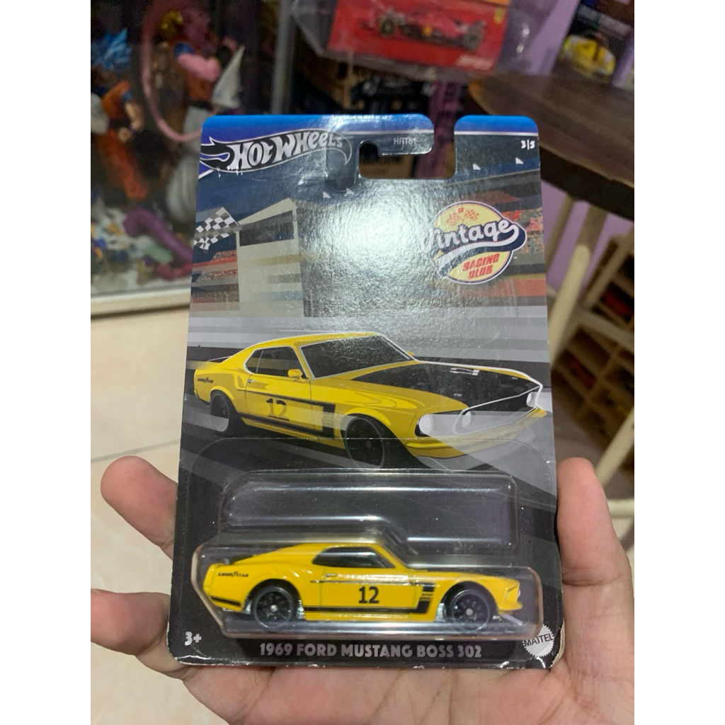 HOTWHEELS 1969 FORD MUSTANG BOSS 302