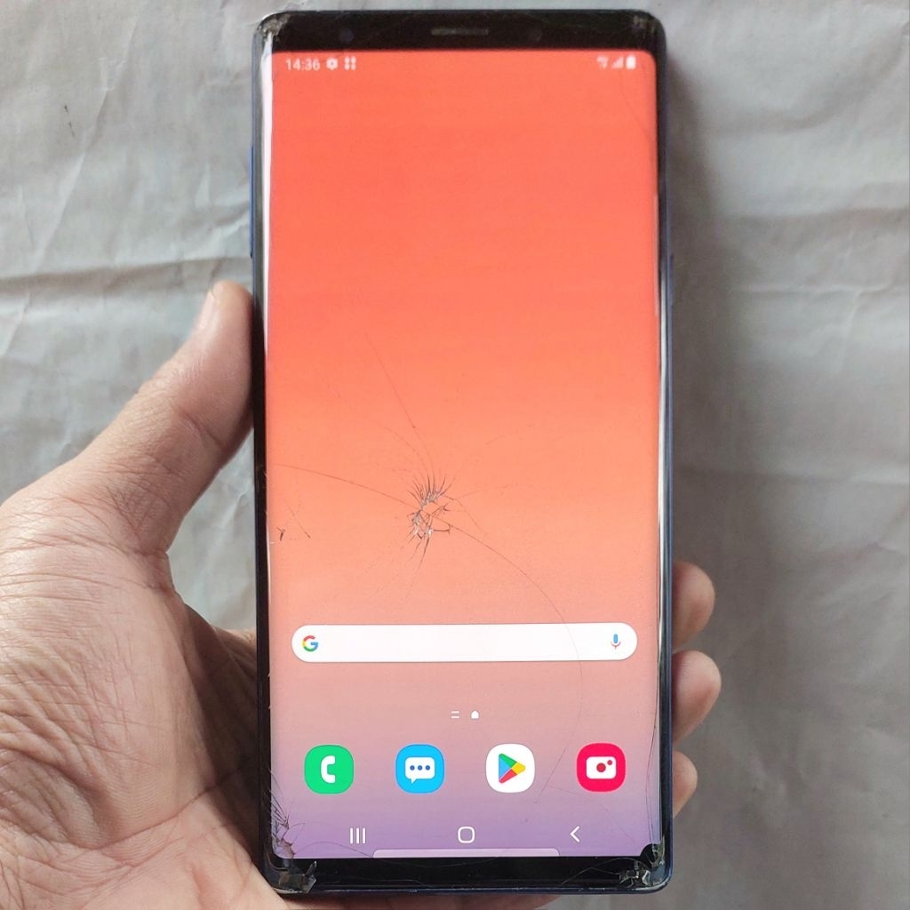 Handphone Samsung Galaxy Note 9 Second 6/128 GB NFC Eks Resmi Sein Original