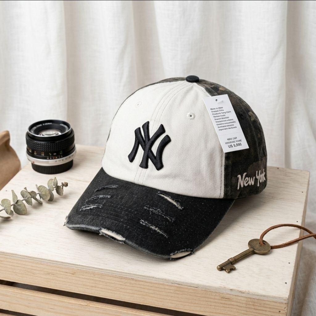 topi baseball bordir sobek higt quality topi baseball distro original sobek