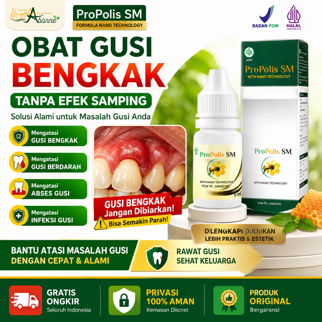 Obat Gusi Bengkak Gusi Berdarah Gusi Turun Abses Gusi Benjolan Di Gigi Infeksi Gusi Bengkak Gusi Ber