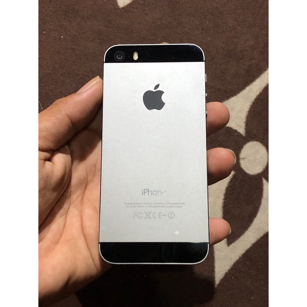 iPhone 5s grey hitam 16Gb second original