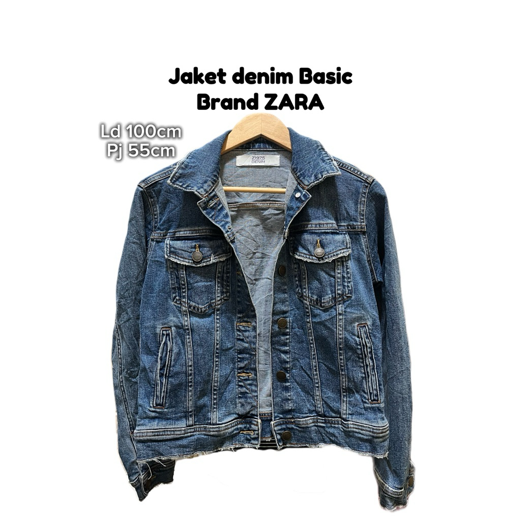BASIC JACKET ZARA WANITA