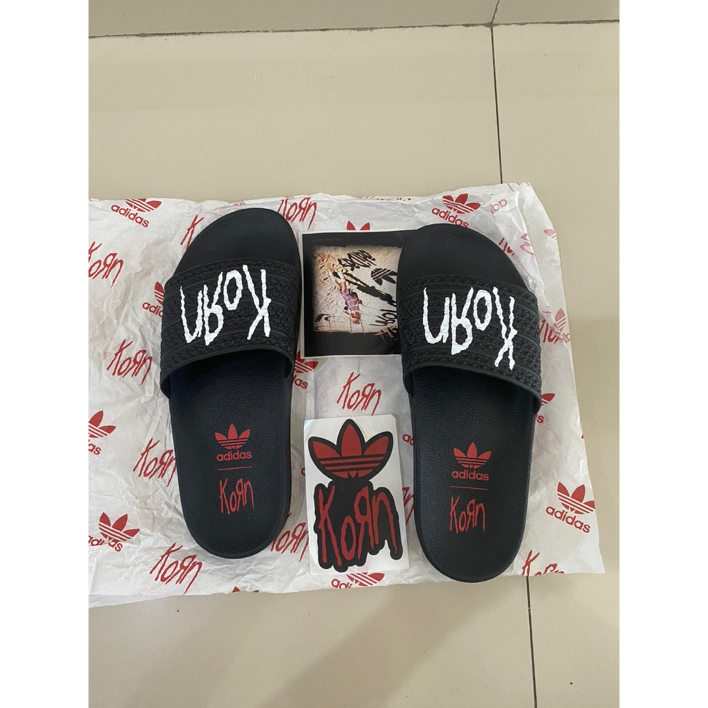 sandal slop adidas x Korn new slide