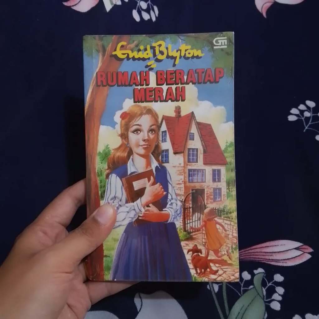 Buku Novel Enid Blyton Langka Rumah Beratap Merah Kondisi Bekas