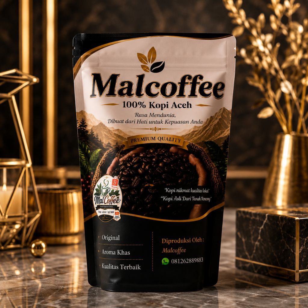 Kopi Aceh Bubuk Halus 100% Murni 1Kg