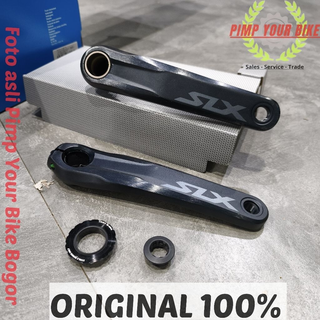 Crank Arm Shimano SLX M7100 170mm JAPAN Crankset CRM75 Chainring