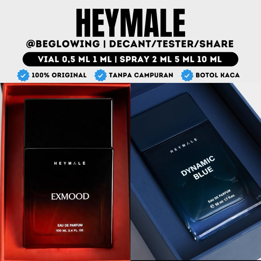 Decant - Heymale Dynamic Blue Exmood Persevere Calvary Ivry Mauritz EDP