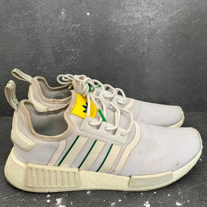 Putih-Hijau (NMD R1 White)