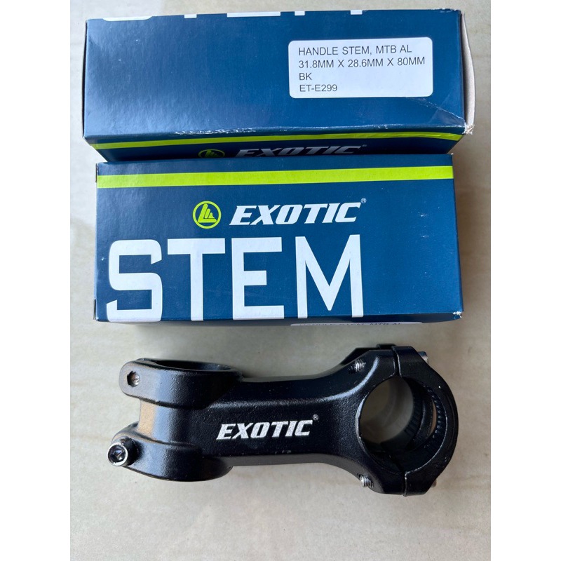Stem MTB  Alloy Oversize EXOTIC Hitam