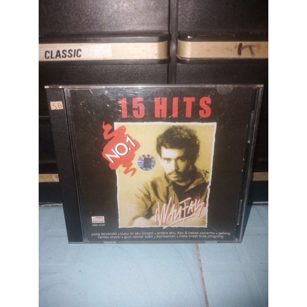 Kaset CD Iwan Fals - 15 Hits No.1 Original