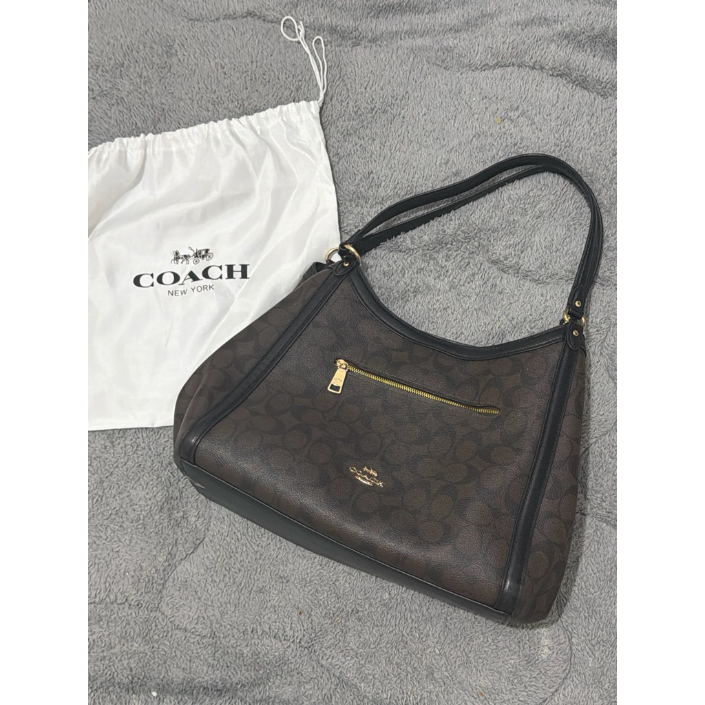 tas coach kristy hobo brown/black ORIGINAL 100%