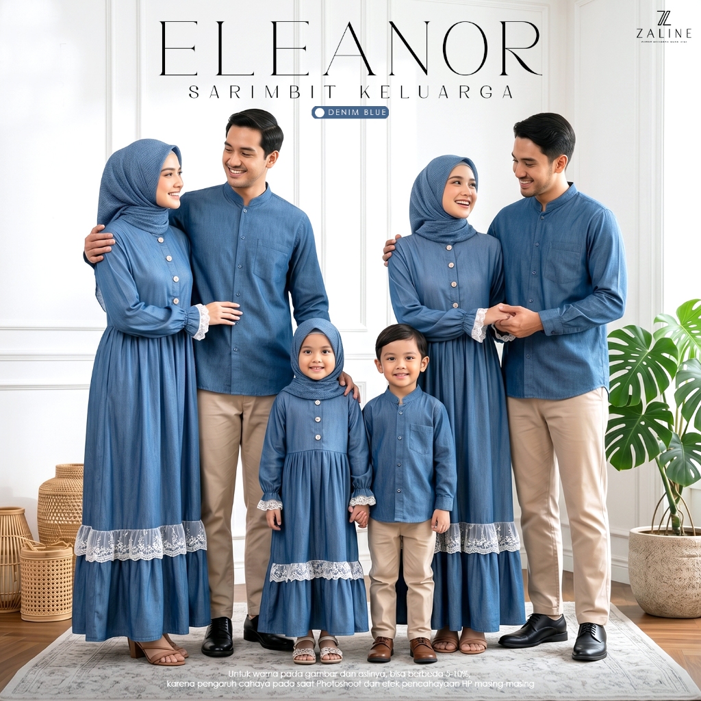 Baju Seragaman Keluarga Lebaran 2026 Model Terbaru Mewah Pesta Kondangan