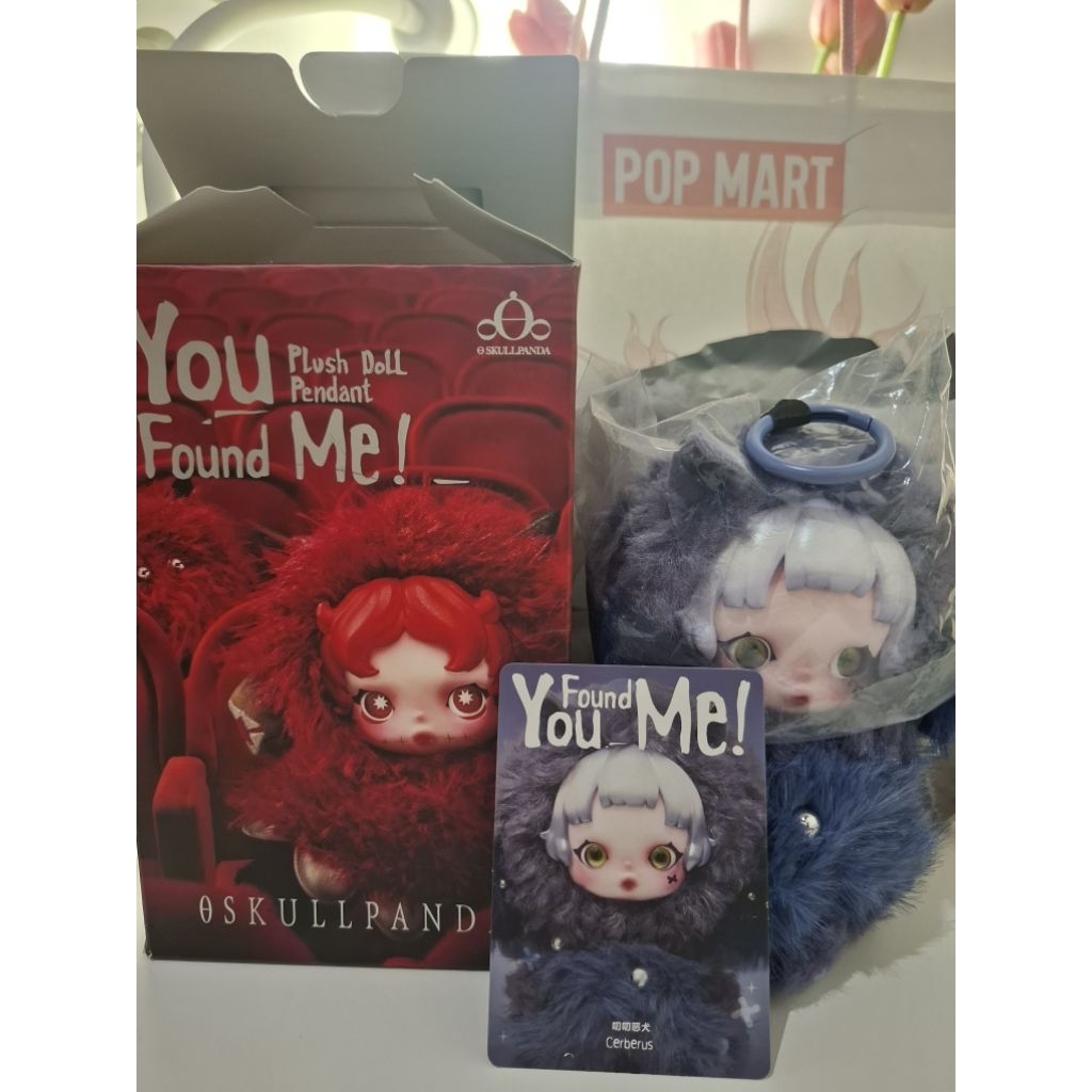 [READY STOCK] SKULLPANDA YOU FOUND ME (CERBERUS) - ORI POP MART
