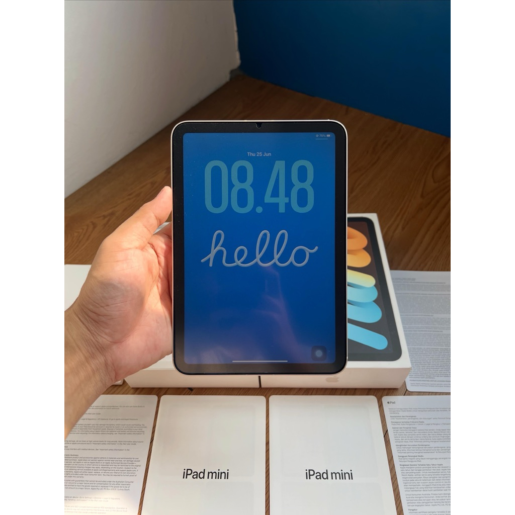 iPad Mini 6 64GB Wifi + Cellular iBox Mulus