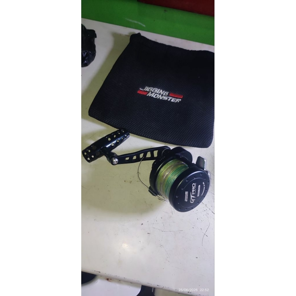 REEL OH (OVER HEAD) JIGGING MONSTER GT PRO 500L PE 5 Made in USA