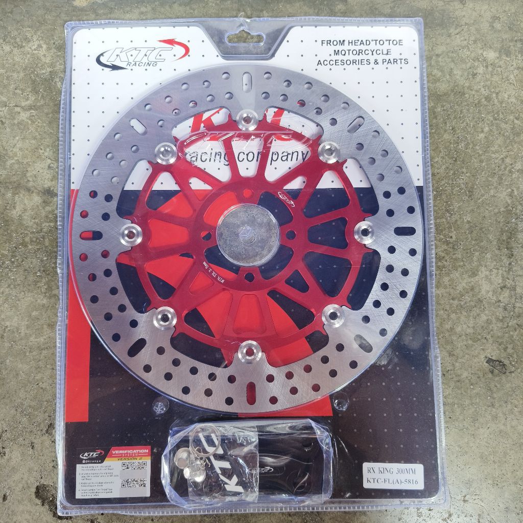 PIRINGAN CAKRAM KTC RACING RX KING UKURAN 300MM