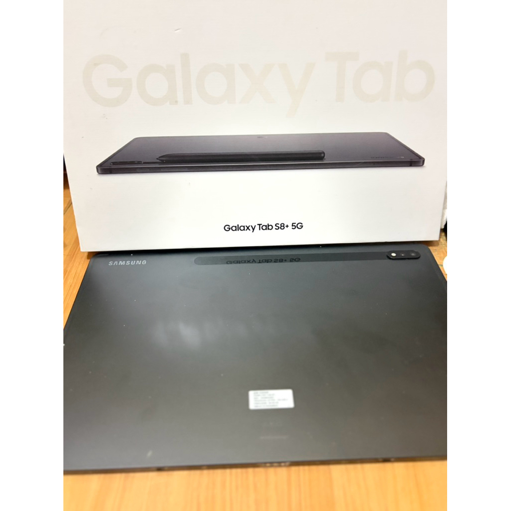 SAMSUNG GALAXY TAB S8+ 5G Second INCLUDE pencil, dan case keyboard.
