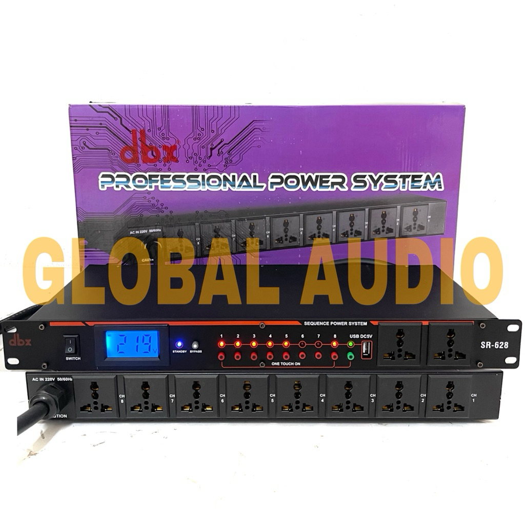 Power Sequencer Controller DBX SR 628 Power Distributor dbx SR628 Dbx Sr 628 Bagus ( Bisa COD )