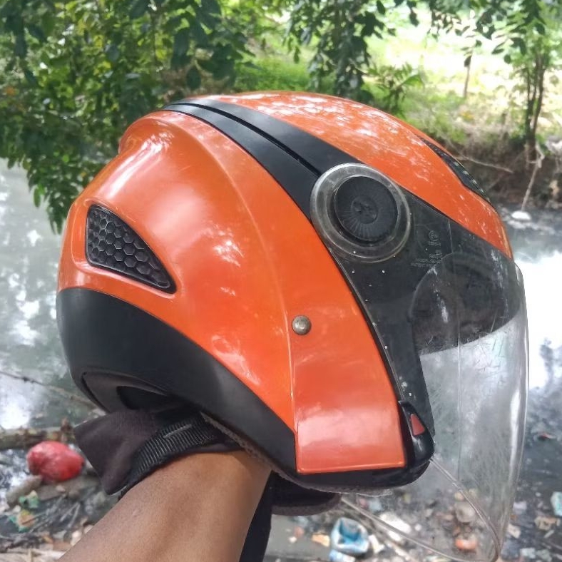 helm halface zeus original