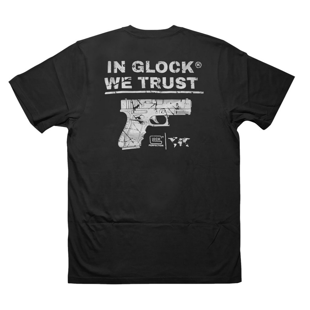 Rotee Kaos In Glock We Trust Cotton Combed lokal