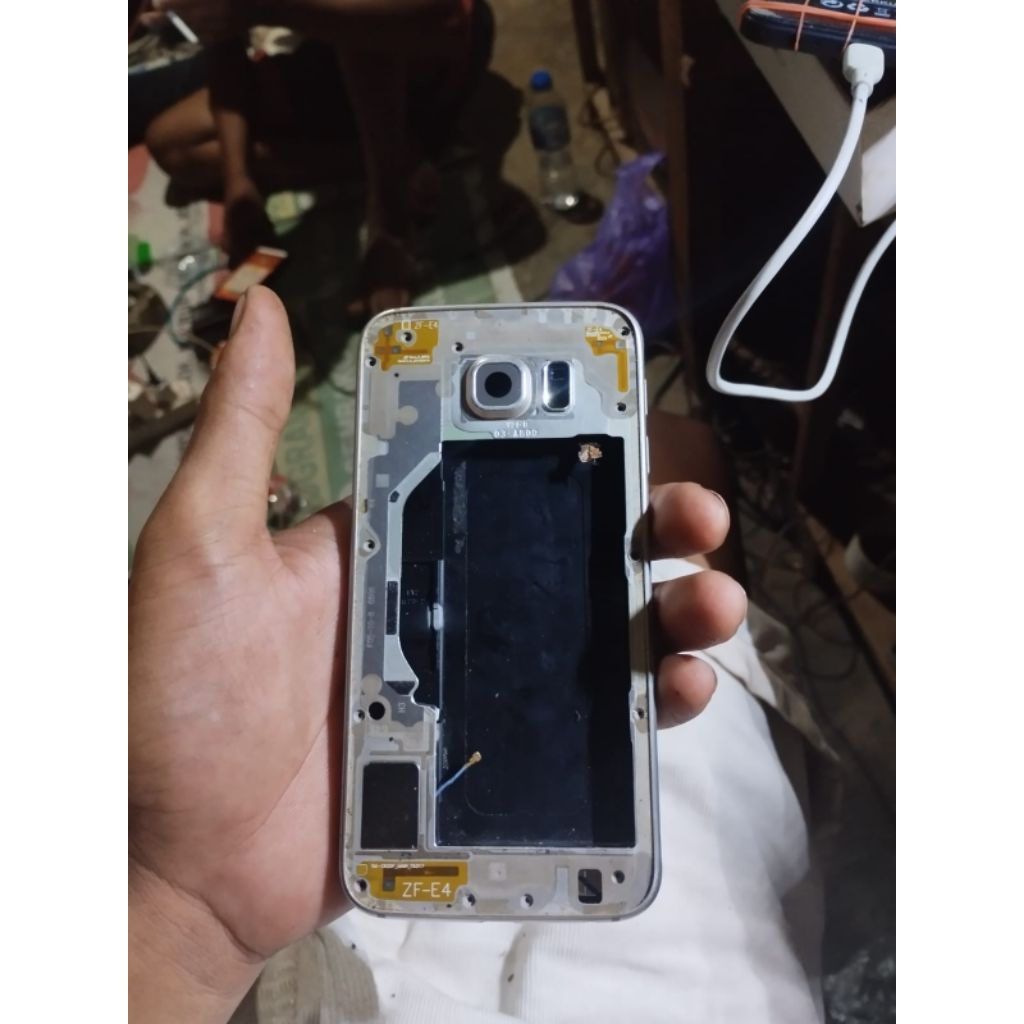 lcd Samsung s6 flat