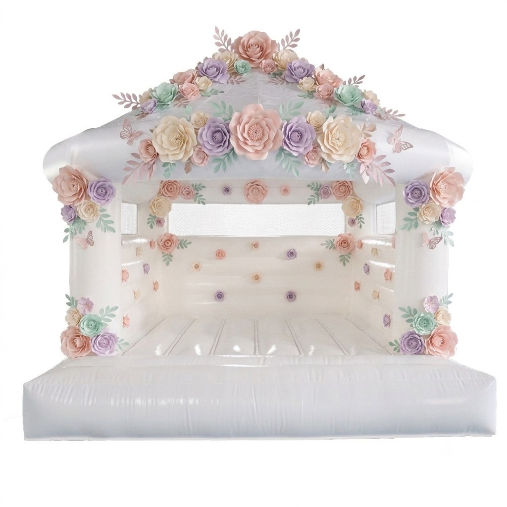 Premium Bouncer Bouncy House Castle Dome 4mtr Trampolin Balon Besar