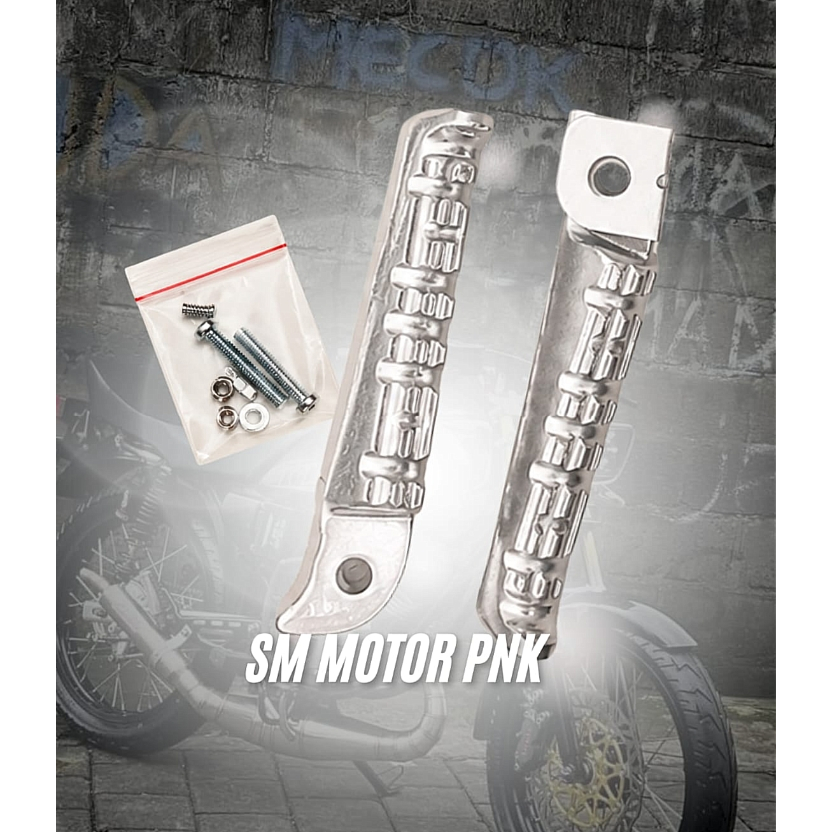 SM MOTOR Foot Step belakang Vixion Footstep Belakang Yamaha Vixion step jagung Vixion Pijakan Kaki c