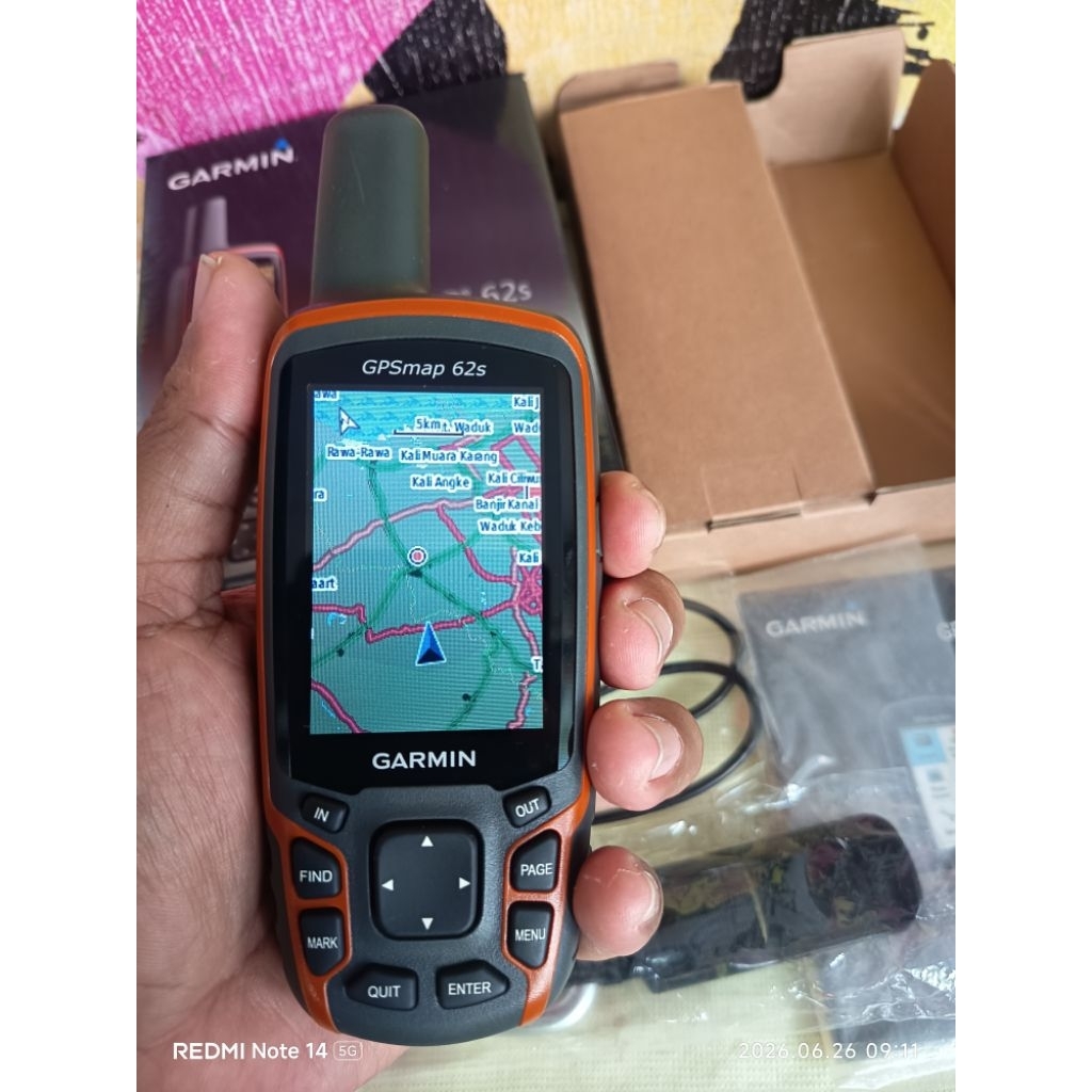 Garmin gps 62s second lengkap