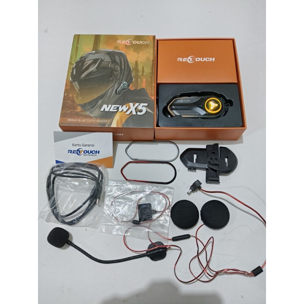interkom retouch new x5 fullset like new