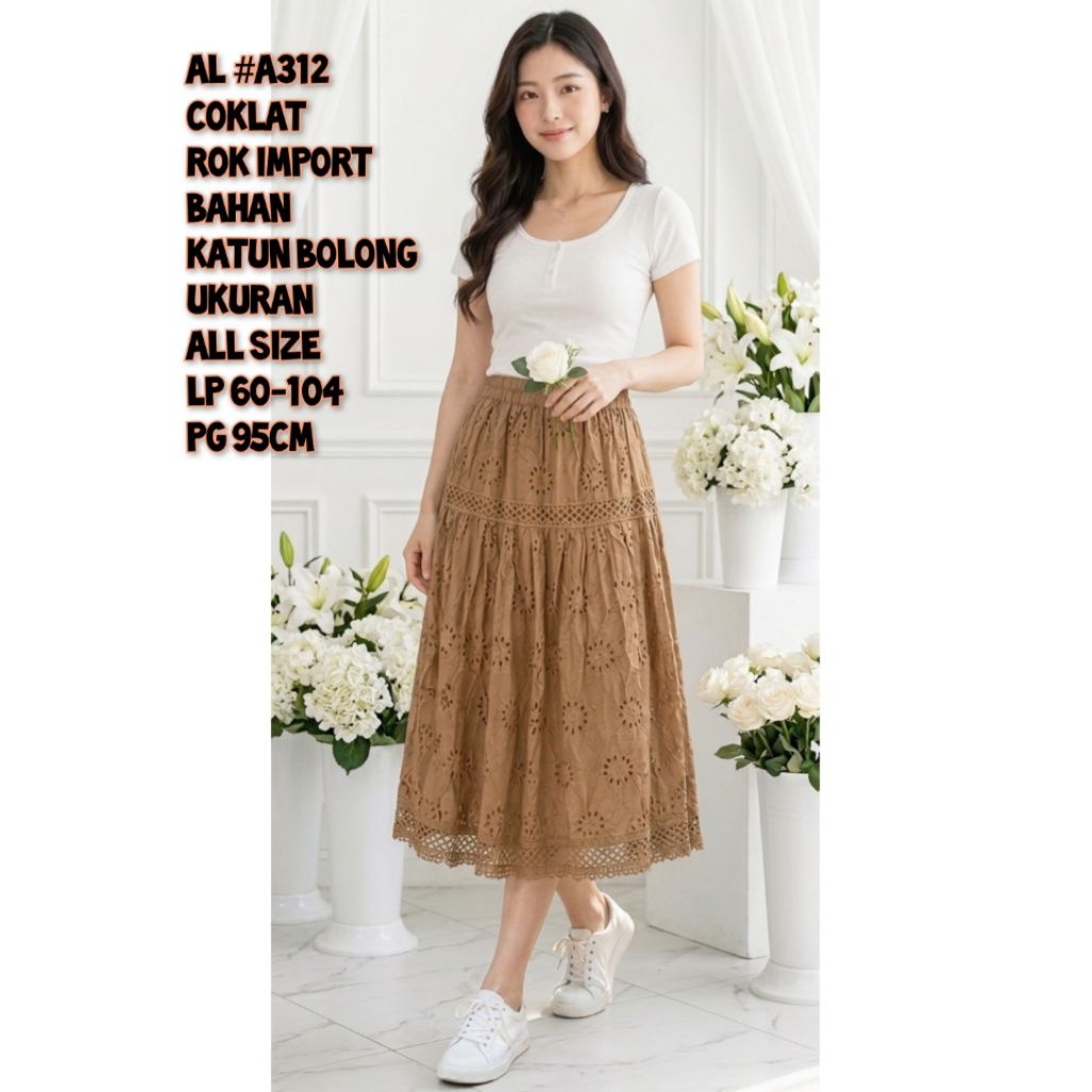 Rok wanita 312/Rok katun bolong