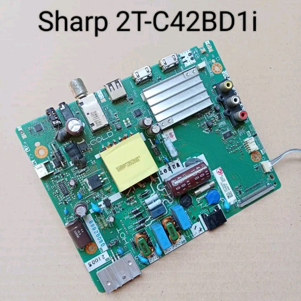 MB 42bd1i MAINBOARD TV SHARP 42bd11i 2t-c42bd1i 42bd1i