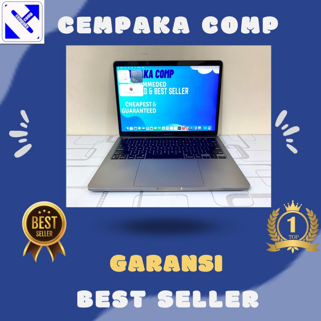 Macbook Pro Retina 13 2020 Apple M1 16GB SSD 256GB GARANSI