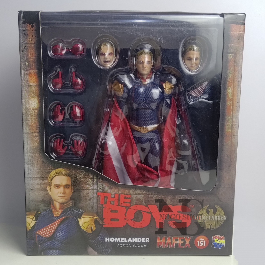 Mafex 151 Homelander Action Figure The Boys