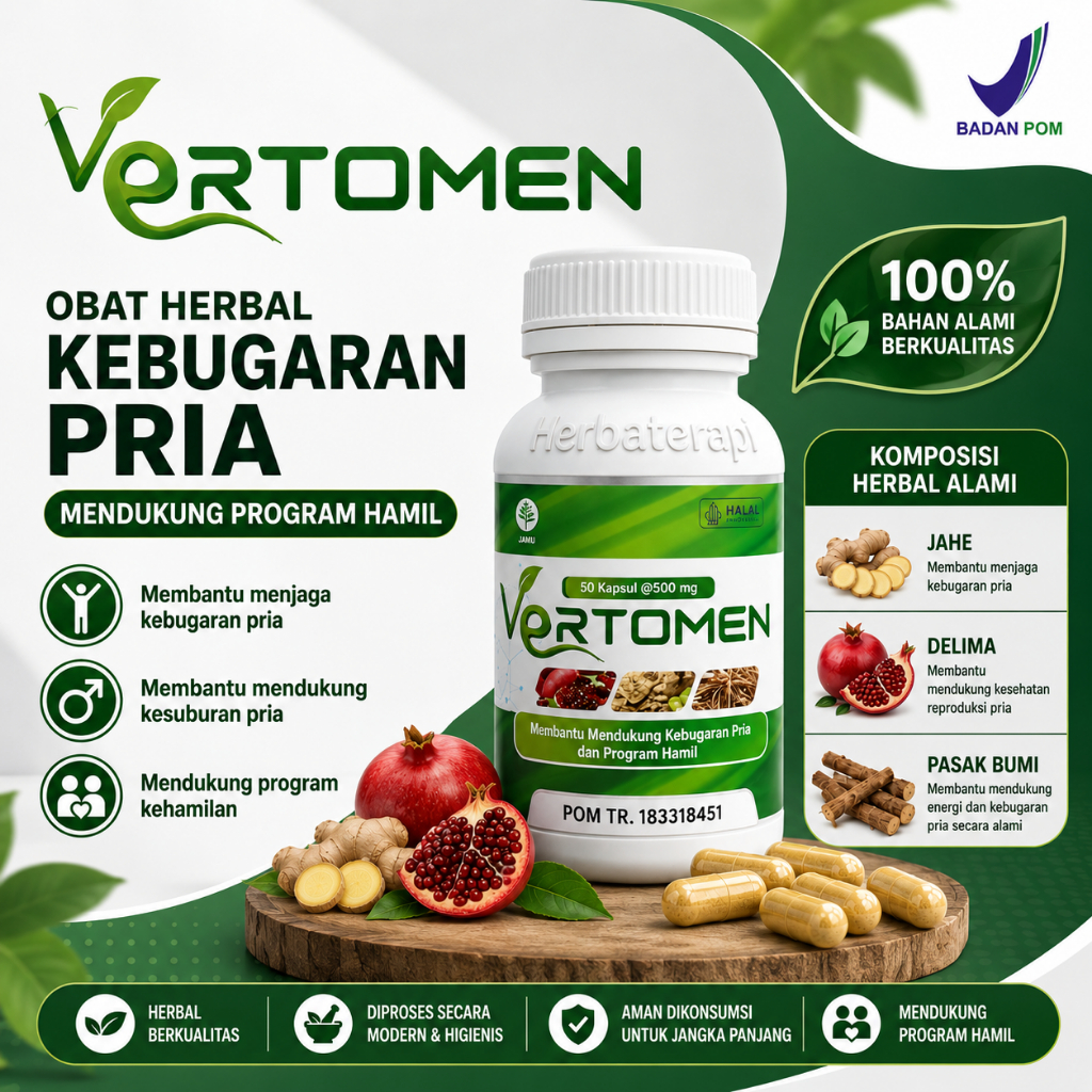 Vertomen Herbal Kesuburan Pria Promil